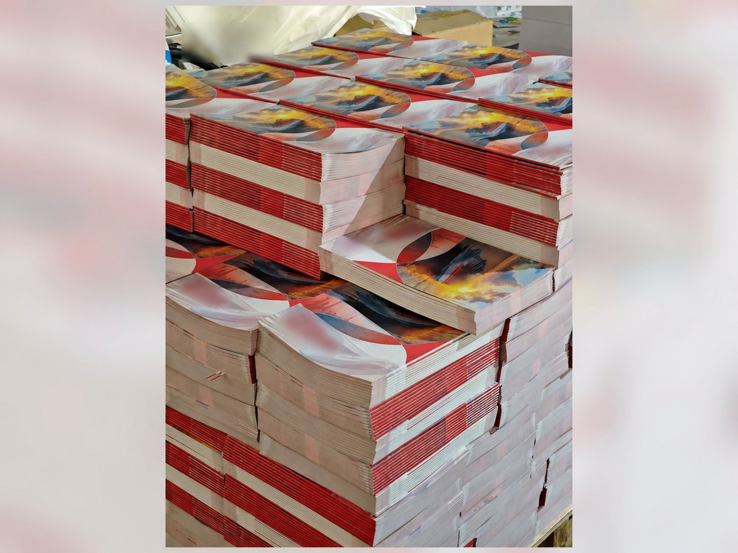 浩天彩印批量书刊资料脱敏成品实拍